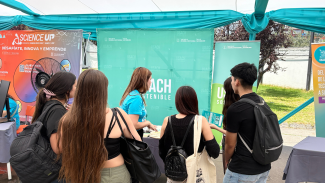 Postulantes conociendo acerca de Usach Sostenible 